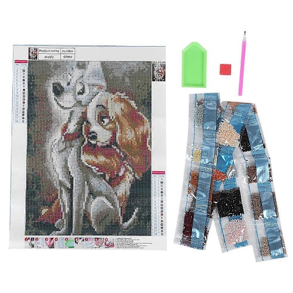 5D Diamantmaleri Sett DIY Landskap Broderi Korssting Hjemmekunst Dekorativ