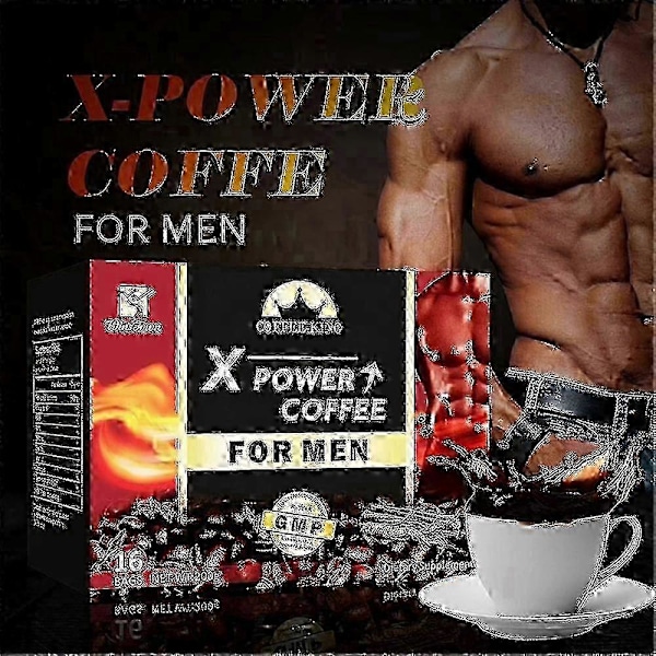 Ginseng Kaffe Maca Kaffe X Power For Menn Øk Libido Seksuell Lyst