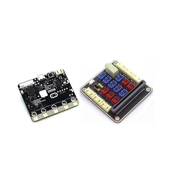 BBC -Bit V2.2 BLE5.0 ja Laajennus 3.0 Kehityskortti Graafinen- Ohjelmoitava Python- Nordic- Nr