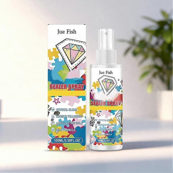 Akryl Stenmålning Förseglingsspray 100ml - Diamantkonst Glansig Ytskydd