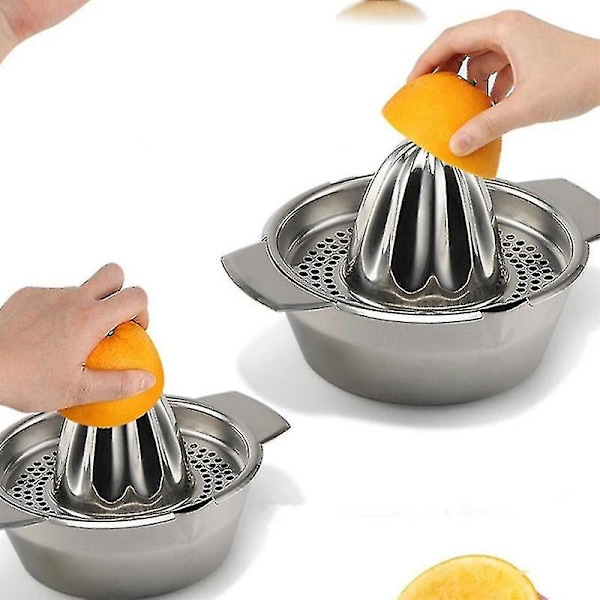 Manuel Citruspresser Rustfrit Stål Appelsinpresser Citronpresser Appelsinjuicer Tåler Opvaskemaskine Til Appelsiner Citroner Limefrugter A