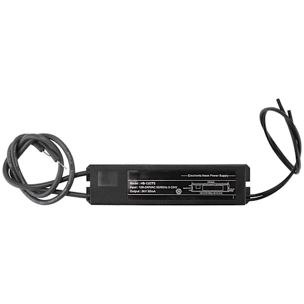 Neon Lys Skilt Elektronisk Transformer Strømforsyning Hb-C02Te 3Kv 30Ma 5-25W Passer til Alle Størrelser Af Gl