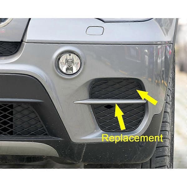 1 Par Frontfanger Grilldeksel Grill for - X5 E70 2011-2013 51117222859 51117222860