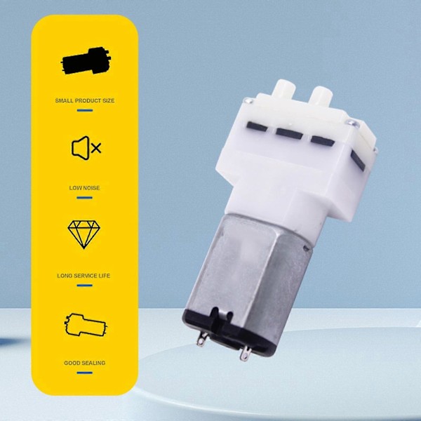 Dc5v Mini Tyst Membranpump För Robotdammsugare Delar Tillbehör