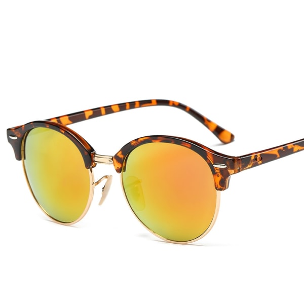 Solbriller Damer Pop Retro Mænd Sommerstil Solbriller Leopard Green Style8