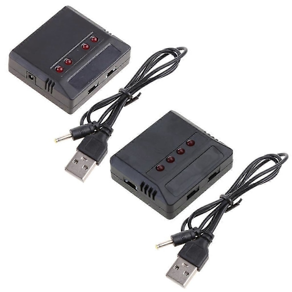 3.7v 2000mah Lipo Batteri 903048 Li-ion Batteri/lader Rc Quadcopter Reparasjon Reservedeler For Ky601s H11d H11c Rc Droner