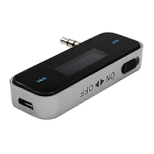 FM-sender Bilsett Trådløs Bluetooth FM-sender Radio MP3-spiller
