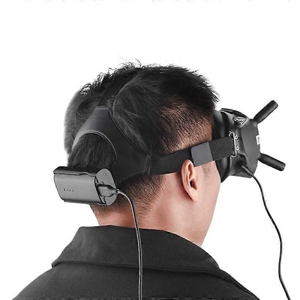 Batterihållare Pannband Batterifodral Bakre Klämhållare Glasögon Tillbehör för Avata FPV Combo Goggles V2