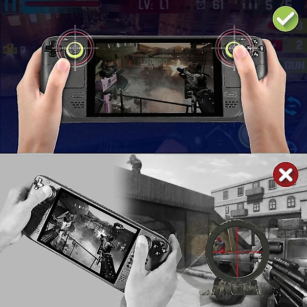 Sikthjälpsringar för PS4-/Switch- Pro Controller Precision Target Rings 12st TY