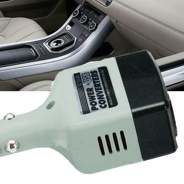 12V/24V DC til AC 220V Bil Auto Strømomformer Omformer Z3H0 Adapter Plugg