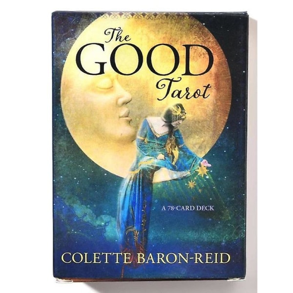 Ny tarotkortstokk orakel kort mystisk spådom hekser tarotkort for kvinner jenter kortspill brettspill 10