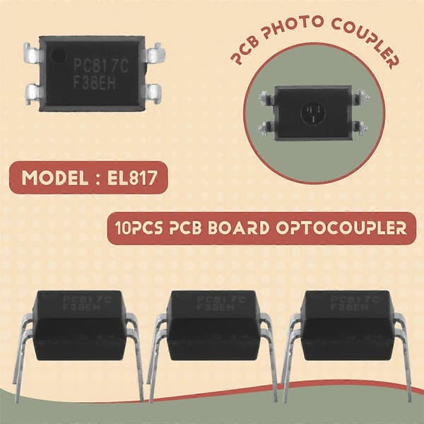 10 kpl PCB-levy läpireikä PC817C PC817 EL817 817C Optokytkin DIP-4