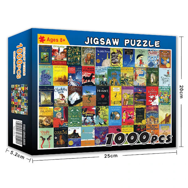 Pussel för 1000 Bitar Pussel i Papper Pedagogiska Intellektuella Avkopplande DIY Pussel Spel Leksaker Gåva Childhood story