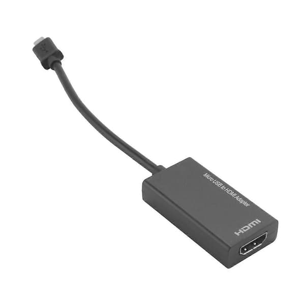 Micro-USB til HDMI Adapter 1080P HDMI Kabel til Android Telefon Tablet TV Understøtter 192KHz Digital Lyd