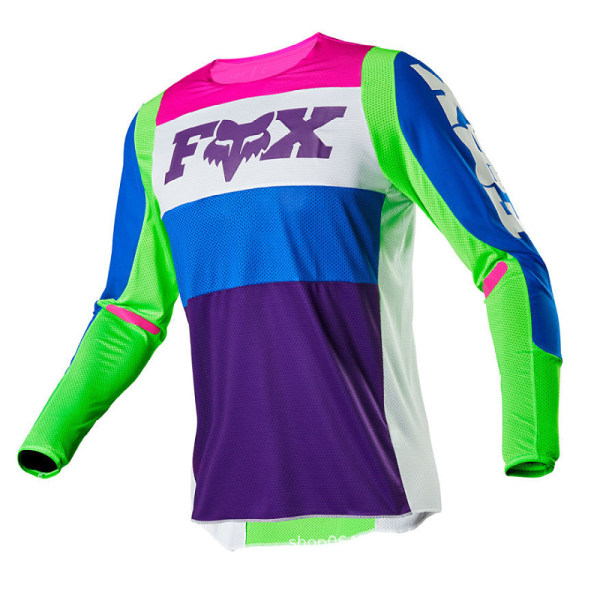 Sommar mountainbikekläder snabbtorkande ventilerande långärmad T-shirt style 2 XXL