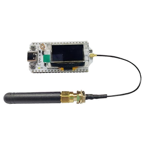 LoRa utviklingskort med OLED-skjerm - ESP32 S3 WiFi Bluetooth langdistansemodul