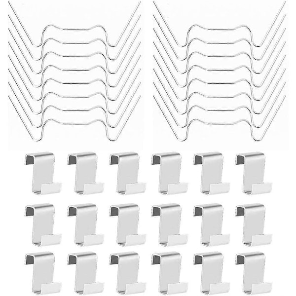 150-pack växthusglasclips, med 75 W-trådclips för växthusglas och 75 Z-överlappningsclips för växthusglas för växthusfixering