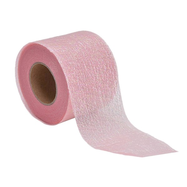 Symphony Ribbon Gradient Julband Rulle DIY Hemgjord Barnrosett Hårprydnad Tyll Rulle Melonröd
