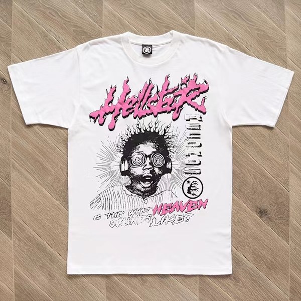 T-paidat Miehet Naiset Street Korkealaatuiset 100% Casual Goth Lyhythihaiset T-paidat 1 XL