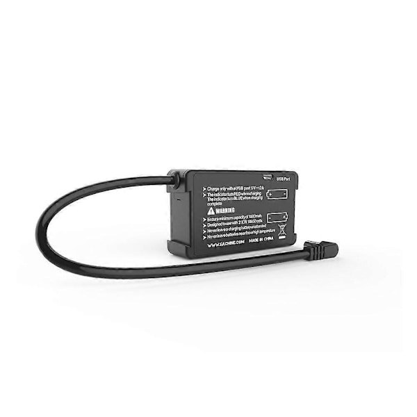 Eachine 7.4V 18650 Li-ion Celle Batterikasse DC 5.5mmx2.1mm med Integrert USB-lader for EV200D EV