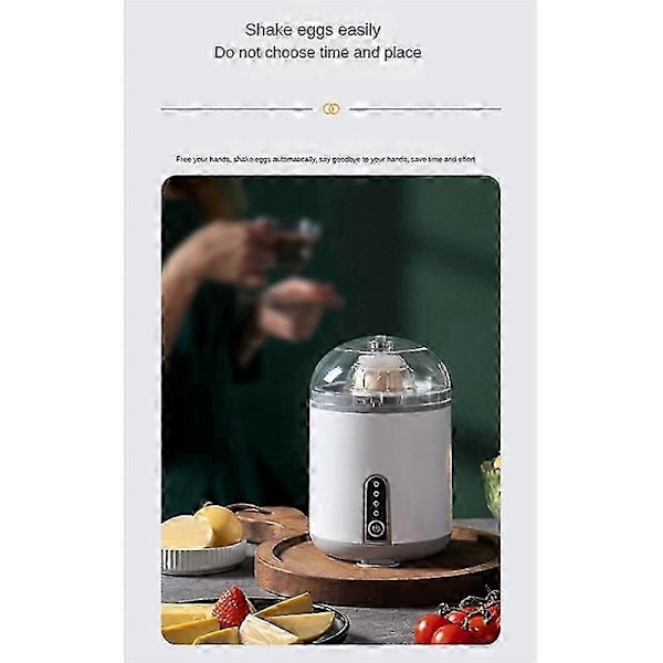Elektrisk Äggmixer Äggskakare Gyllene Äggmaskin Automatisk Blandning av Äggvita och Äggula Köksartiklar Ägghomogenisator B