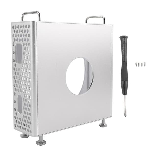 Vertikalt Ställ för Mac Mini M4/M4 Pro Datorfodral Skyddande Hölje Datortillbehör för Mac Mi
