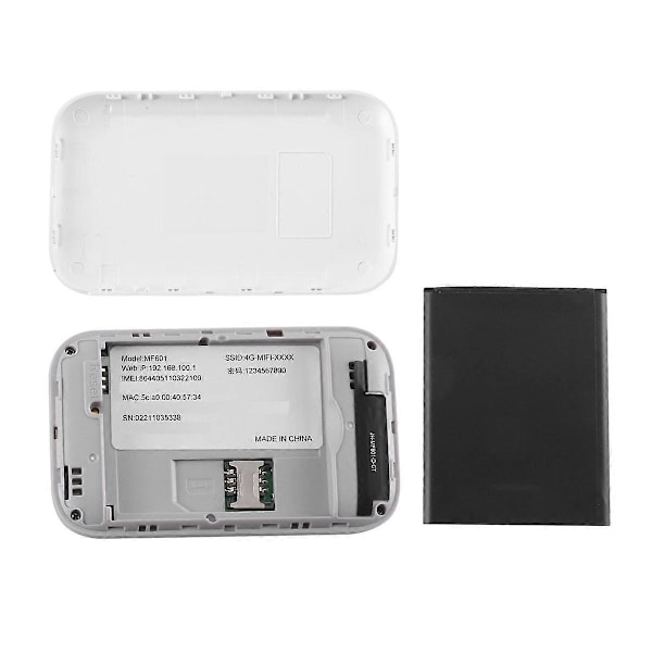 Bærbar MiFi 4G WiFi Router 150Mbps WiFi Modem Bil Mobil Wifi Trådløs Hotspot Trådløs MiFi med