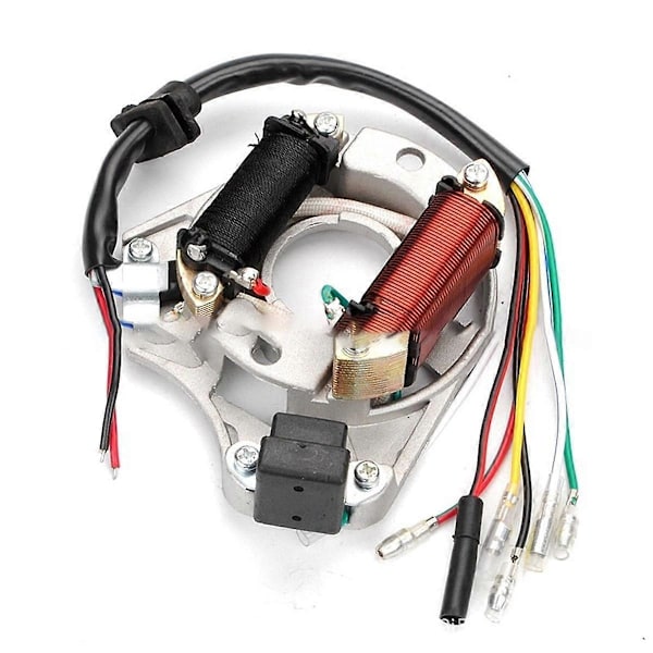 AC Stator 2 Spole Tændingsmagnetplade til 50cc 70cc 90cc 110cc 125cc Sunl ATV Firehjuler CDI