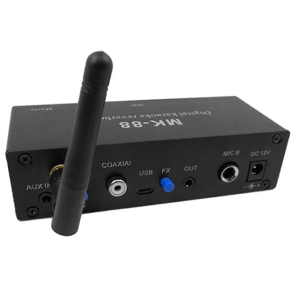 -88 6,5 mm Mikrofon Reverb Effekt Bluetooth Koaksial Dekoder Stereo Forforstærker o Forstærker Mikserpult