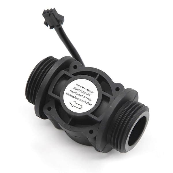 DN25 Flow Sensor Turbin Flowmåler Vannstrømningssensor Industriell Landbruks Flowmåler