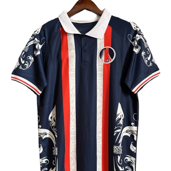 23-24PSG träningsdräkt anpassad jersey träningsdräkt kortärmad jersey T-shirt Solskjaer NO.20 L