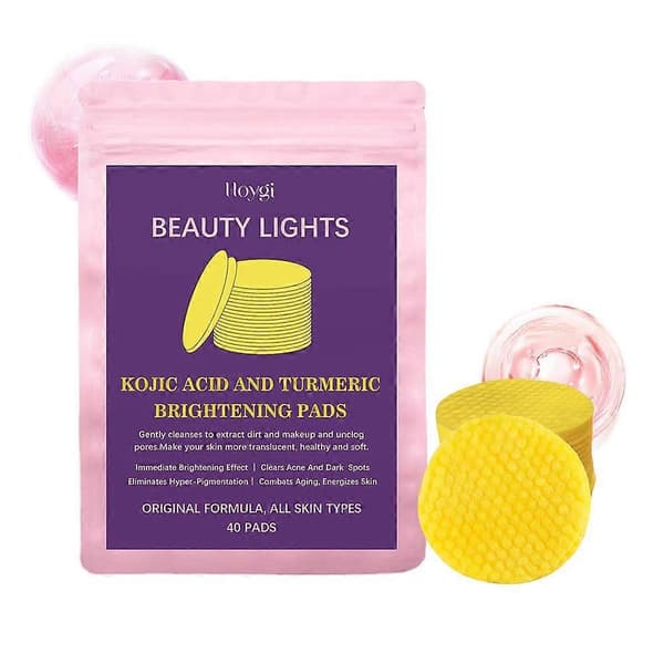 Kojic-happo- ja kurkumapuhdistusvanulaput Kurkumapuhdistuslaput