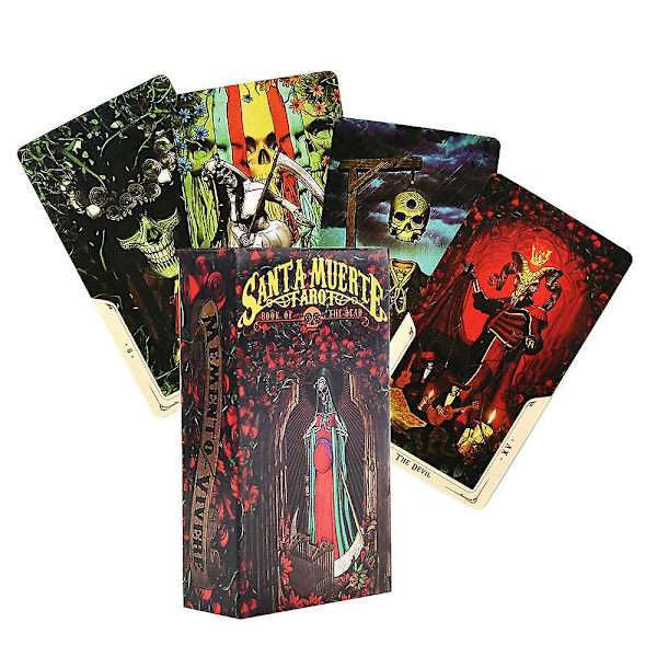 Tarot-oraakkelikortti, mystinen ennustus, sarjakuvat, Tarot-tyttökorttipeli, lautapeli, englanninkielinen pokeri Santa muerte