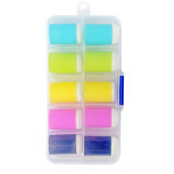 15-delt Finger DIY Smudge Sett, Dotting Ball Stylus, Finger Svampsett for Maleprosjekter