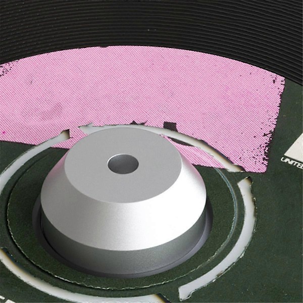 Audio LP Vinyylilevysoittimet Metallilevyn Stabilointilaite Levysoittimen Painokiinnike HiFi Musta