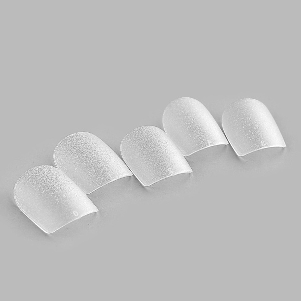 360 st/förpackning Matta Lösnaglar Mandel/Fyrkant/Kista Squoval Lösnagel Press On Gel Nagel Tips 7