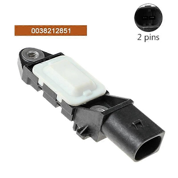 0038212851 Front Impact Crash Sensor Automotive til - W211 W219 W212 W199 R171 R230 SL550 SLK300