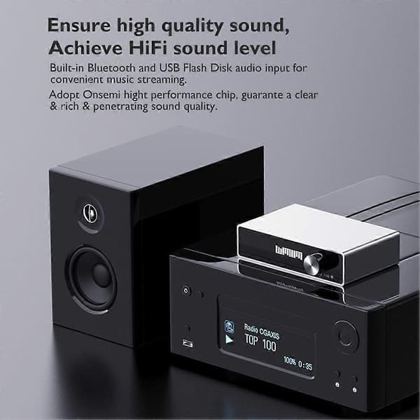 USB Hovedtelefonforstærker I510b Hifi Decoder Understøtter U Disk Lossless Afspilning Tilsluttet Forstærker Bluetooth
