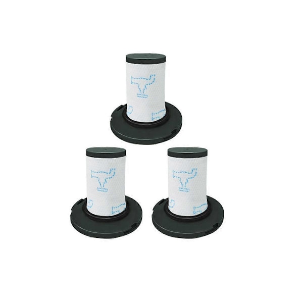 3 stk. Vakuumfilter for RH96XX ZR009006 X-FORCE FLEX8. 60 Erstatningsrobot feiemaskin reservedel