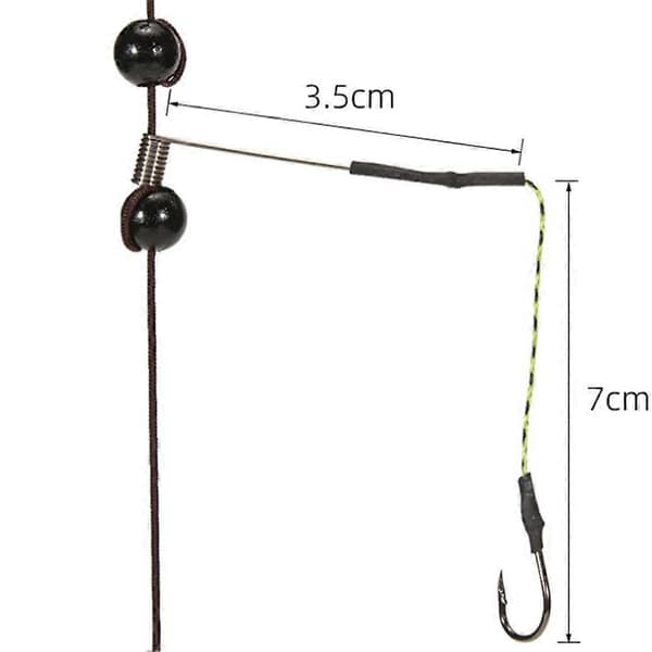 Vandmelonformet maddingbur til fiskeri Anti-snag design 30g