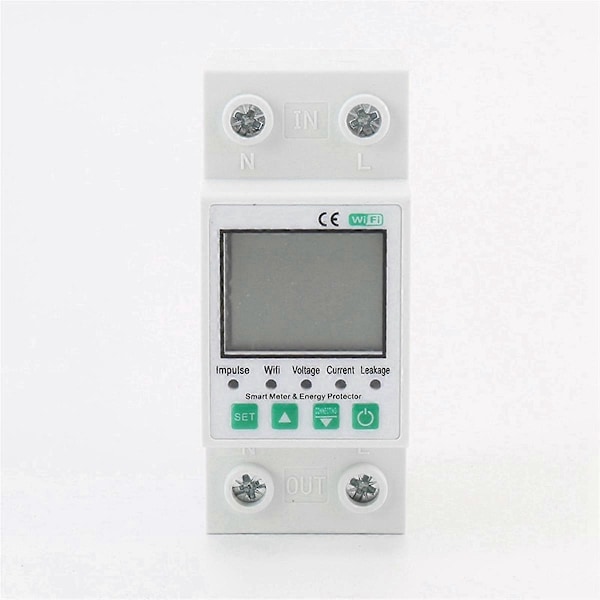 Wifi Smart Switch ATMS6005 Smart Relä Mobiltelefon Fjärrkontroll Ström Timer Switch