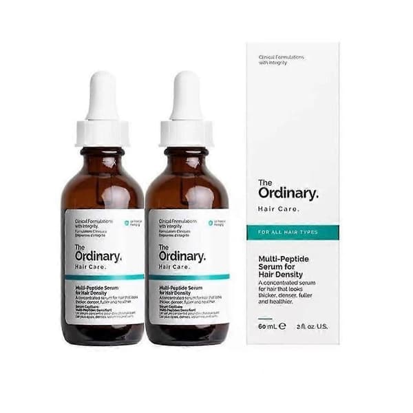 1-5x Multi-Peptide Serum för Hår Densitet, Peptid-driven Formula för Tjockare, Fylligare Hår 2PCS