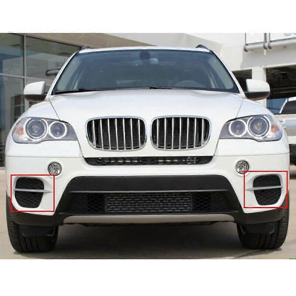 1 Par Frontfanger Grilldeksel Grill for - X5 E70 2011-2013 51117222859 51117222860