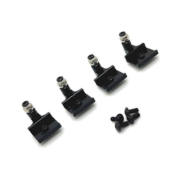 RC-auton etu- ja takajousituksen kiinnikkeiden päivityssarja 1/16 C64 RC-auton päivitysosille, punainen