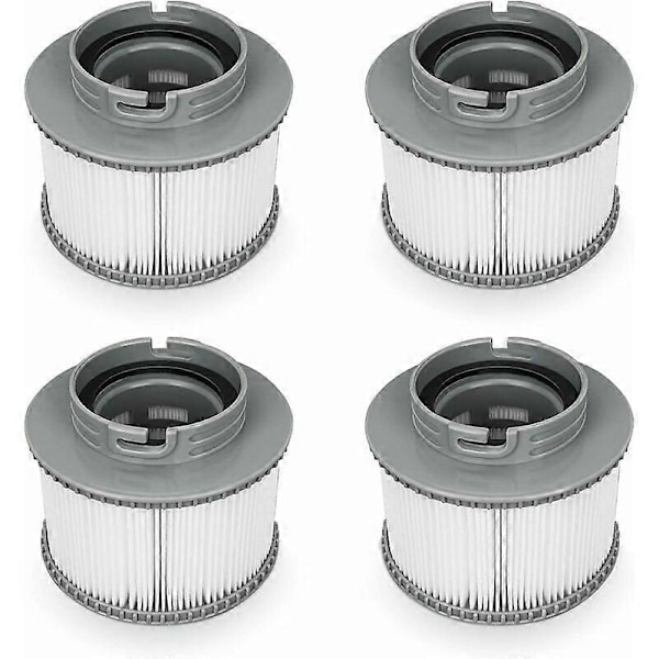 Erstatningsfilter for MSPA FD2089, 4-pakning for boblebad eller spa