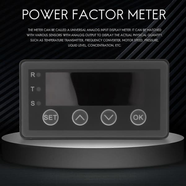 Digitalt displaymeter 0-10V 0-20MA 2-10V 4-20MA Analog Input Display Table Digital Display Head wit