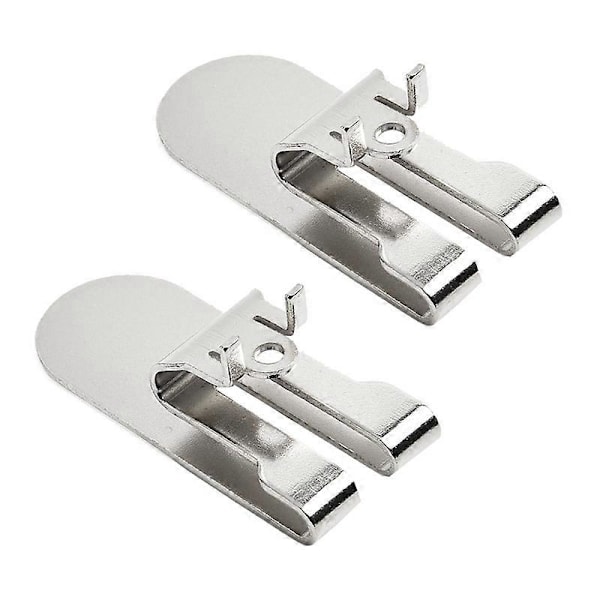 2 ST Bältesklämmor Passar Borrmaskin N435687 DCF620 DCF620B DCF622 Elverktyg Bälteskrokar Stora