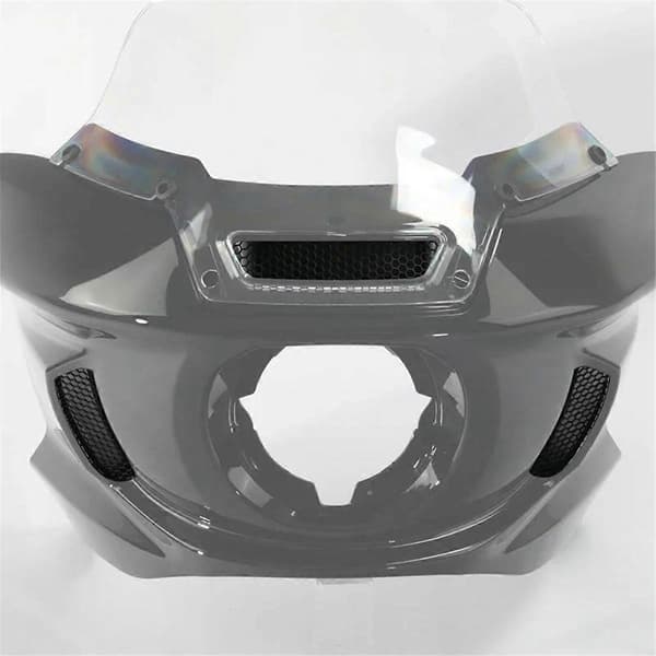 Motorcykel Fairing Mesh Vent Screen Batwing Accent Grill til Softail Low FXLRST 2022-2024