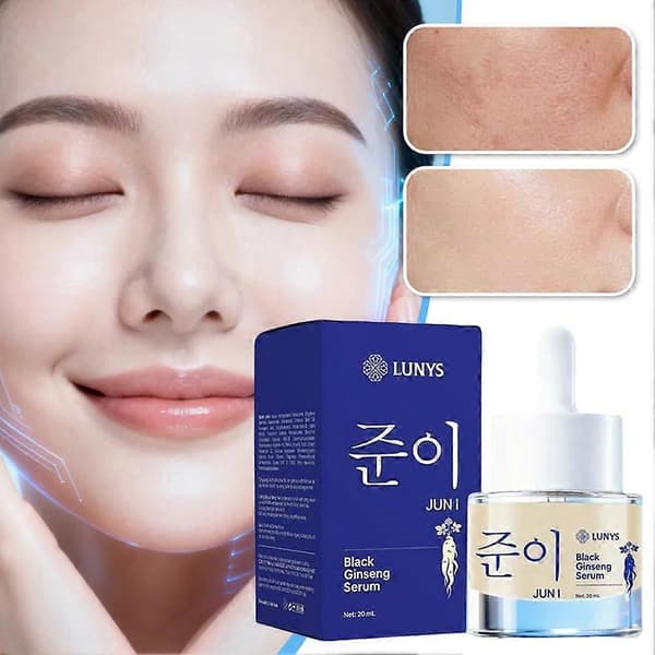 Sort Ginseng Serum til Hydrering og Lysning, 20 ml