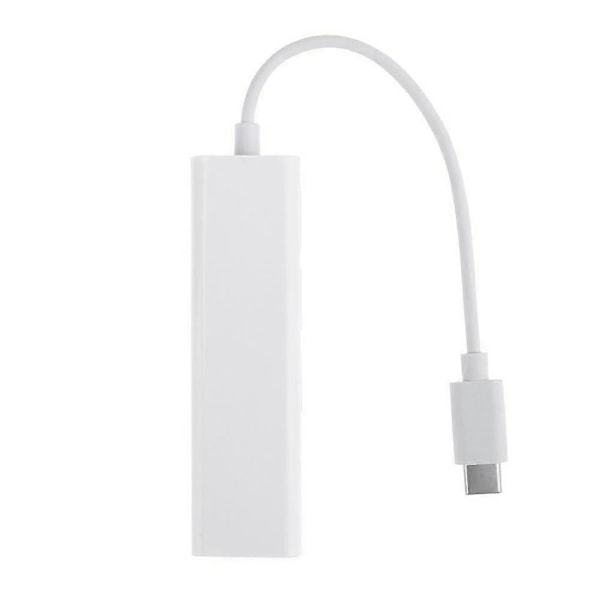USB-C USB 3.1 Typ C till USB RJ45 Ethernet Lan Adapter Hub Kabel för PC